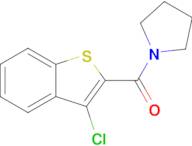 (3-Chlorobenzo[b]thiophen-2-yl)(pyrrolidin-1-yl)methanone