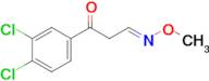 (3E)-1-(3,4-Dichlorophenyl)-3-(methoxyimino)propan-1-one