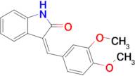 (3Z)-3-[(3,4-Dimethoxyphenyl)methylene]-1,3-dihydro-2H-indol-2-one