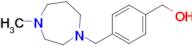 (4-((4-Methyl-1,4-diazepan-1-yl)methyl)phenyl)methanol