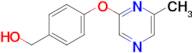 (4-((6-Methylpyrazin-2-yl)oxy)phenyl)methanol