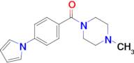 (4-(1H-pyrrol-1-yl)phenyl)(4-methylpiperazin-1-yl)methanone