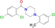 (4-(5-Chloro-2-methylphenyl)piperazin-1-yl)(2,4-dichlorophenyl)methanone