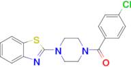 (4-(Benzo[d]thiazol-2-yl)piperazin-1-yl)(4-chlorophenyl)methanone