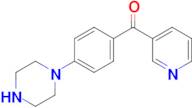 (4-(Piperazin-1-yl)phenyl)(pyridin-3-yl)methanone