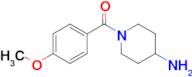 (4-Aminopiperidin-1-yl)(4-methoxyphenyl)methanone