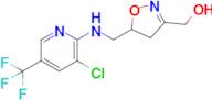 (5-(((3-Chloro-5-(trifluoromethyl)pyridin-2-yl)amino)methyl)-4,5-dihydroisoxazol-3-yl)methanol