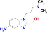 (5-Amino-1-(3-(dimethylamino)propyl)-1H-benzo[d]imidazol-2-yl)methanol