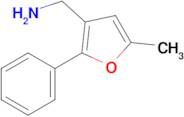 (5-Methyl-2-phenylfuran-3-yl)methanamine