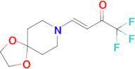 (E)-1,1,1-trifluoro-4-(1,4-dioxa-8-azaspiro[4.5]Decan-8-yl)but-3-en-2-one