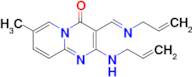 (E)-2-(allylamino)-3-((allylimino)methyl)-7-methyl-4H-pyrido[1,2-a]pyrimidin-4-one