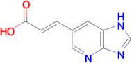 (2E)-3-{1H-imidazo[4,5-b]pyridin-6-yl}prop-2-enoic acid