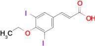 (E)-3-(4-ethoxy-3,5-diiodophenyl)acrylic acid