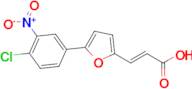 (E)-3-(5-(4-chloro-3-nitrophenyl)furan-2-yl)acrylic acid