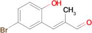 (E)-3-(5-bromo-2-hydroxyphenyl)-2-methylacrylaldehyde