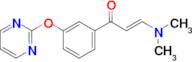 (E)-3-(dimethylamino)-1-(3-(pyrimidin-2-yloxy)phenyl)prop-2-en-1-one