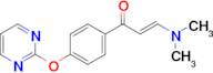 (E)-3-(dimethylamino)-1-(4-(pyrimidin-2-yloxy)phenyl)prop-2-en-1-one