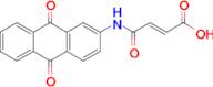 (E)-4-((9,10-dioxo-9,10-dihydroanthracen-2-yl)amino)-4-oxobut-2-enoic acid