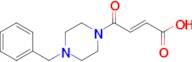 (E)-4-(4-benzylpiperazin-1-yl)-4-oxobut-2-enoic acid
