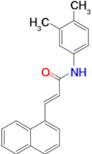 (E)-N-(3,4-dimethylphenyl)-3-(naphthalen-1-yl)acrylamide