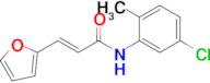 (E)-N-(5-chloro-2-methylphenyl)-3-(furan-2-yl)acrylamide