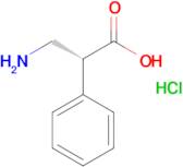 (R)-3-amino-2-phenylpropanoic acid hydrochloride