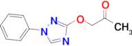 1-((1-Phenyl-1H-1,2,4-triazol-3-yl)oxy)propan-2-one