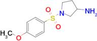 1-((4-Methoxyphenyl)sulfonyl)pyrrolidin-3-amine