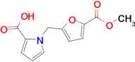 1-((5-(Methoxycarbonyl)furan-2-yl)methyl)-1H-pyrrole-2-carboxylic acid