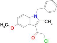1-(1-Benzyl-5-methoxy-2-methyl-1H-indol-3-yl)-2-chloroethan-1-one