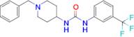 1-(1-Benzylpiperidin-4-yl)-3-(3-(trifluoromethyl)phenyl)urea