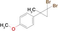 1-(2,2-Dibromo-1-methylcyclopropyl)-4-methoxybenzene