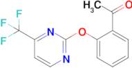 1-(2-((4-(Trifluoromethyl)pyrimidin-2-yl)oxy)phenyl)ethan-1-one