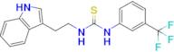 1-(2-(1H-indol-3-yl)ethyl)-3-(3-(trifluoromethyl)phenyl)thiourea