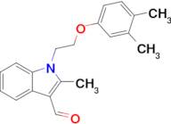 1-(2-(3,4-Dimethylphenoxy)ethyl)-2-methyl-1H-indole-3-carbaldehyde