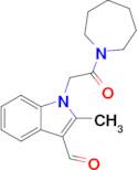 1-(2-(Azepan-1-yl)-2-oxoethyl)-2-methyl-1H-indole-3-carbaldehyde