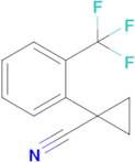 1-(2-(Trifluoromethyl)phenyl)cyclopropane-1-carbonitrile