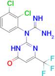 N-(2,3-dichlorophenyl)-N-[6-oxo-4-(trifluoromethyl)-1,6-dihydropyrimidin-2-yl]guanidine