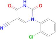 1-(2-Chlorophenyl)-2,4-dioxo-1,2,3,4-tetrahydropyrimidine-5-carbonitrile