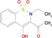 1-(2-Ethyl-4-hydroxy-1,1-dioxido-2H-benzo[e][1,2]thiazin-3-yl)ethan-1-one