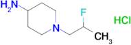 1-(2-Fluoropropyl)piperidin-4-amine hydrochloride