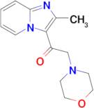 1-(2-Methylimidazo[1,2-a]pyridin-3-yl)-2-morpholinoethan-1-one