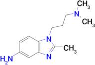 1-(3-(Dimethylamino)propyl)-2-methyl-1H-benzo[d]imidazol-5-amine