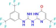 N-[3,5-bis(trifluoromethyl)phenyl]-N'-[6-oxo-4-(trifluoromethyl)-1,6-dihydropyrimidin-2-yl]guanidine