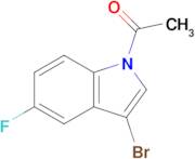 1-(3-Bromo-5-fluoro-1H-indol-1-yl)ethan-1-one