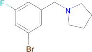 1-(3-Bromo-5-fluorobenzyl)pyrrolidine