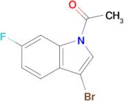 1-(3-Bromo-6-fluoro-1H-indol-1-yl)ethan-1-one