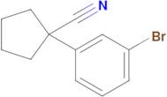 1-(3-Bromophenyl)cyclopentane-1-carbonitrile