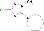 1-(3-Chloro-1-methyl-1H-1,2,4-triazol-5-yl)azepane