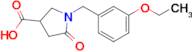 1-(3-Ethoxybenzyl)-5-oxopyrrolidine-3-carboxylic acid